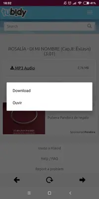 King Mp3 Downloader android App screenshot 1